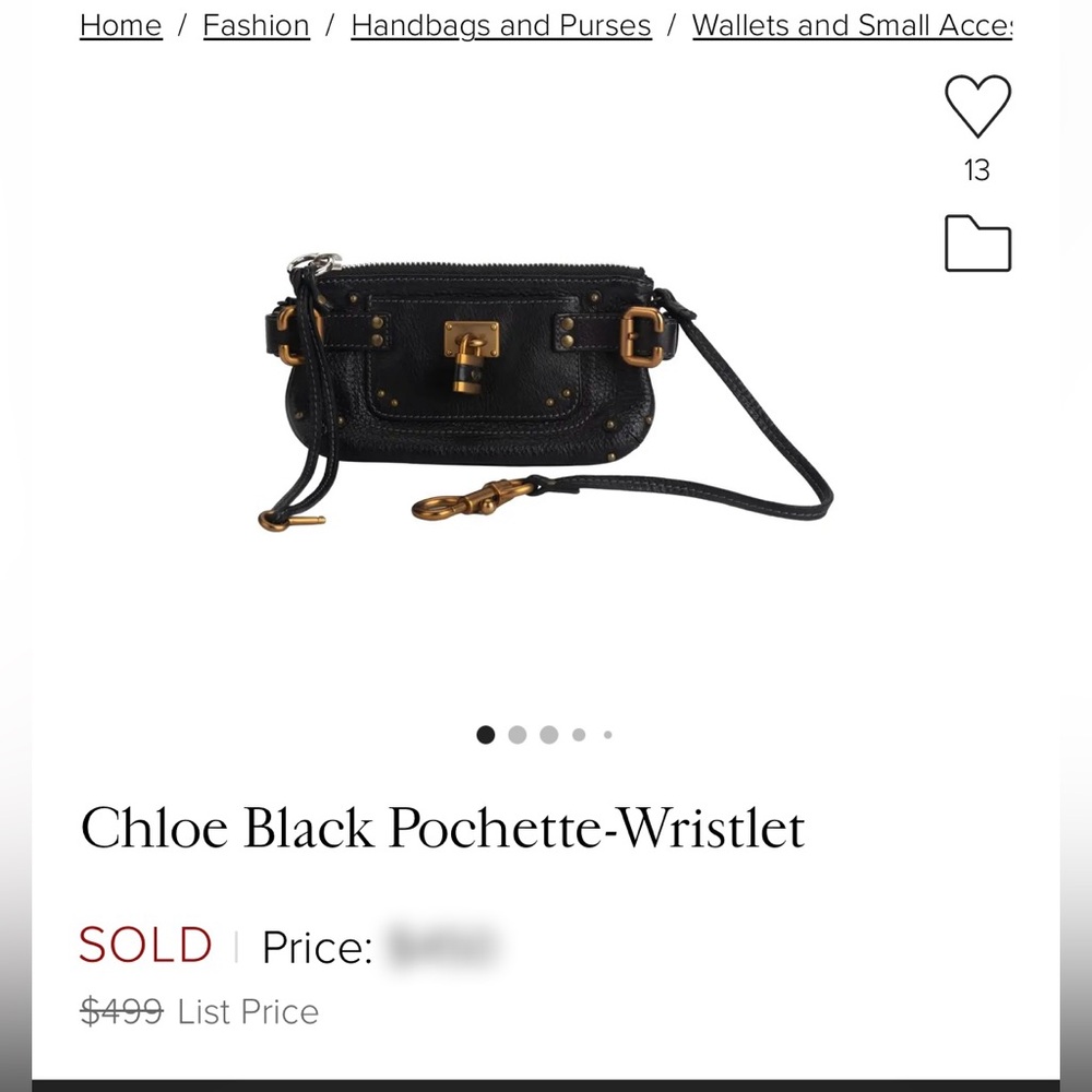 Vintage Chole bag.Black - Picture 14 of 14